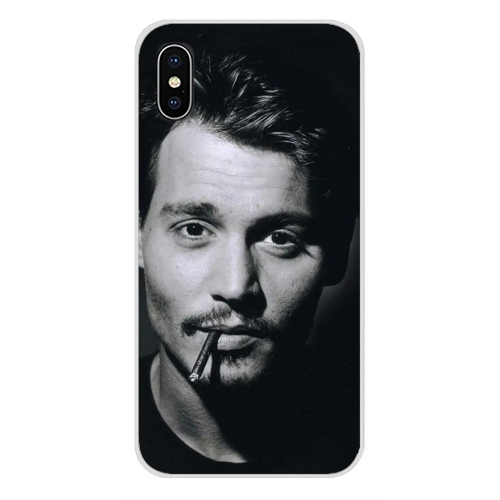 Аксессуары чехлы для телефонов Xiaomi Mi4 Mi5 Mi5S Mi6 Mi A1 A2 A3 5X 6X 8 CC 9 T Lite SE Pro johnny depp |