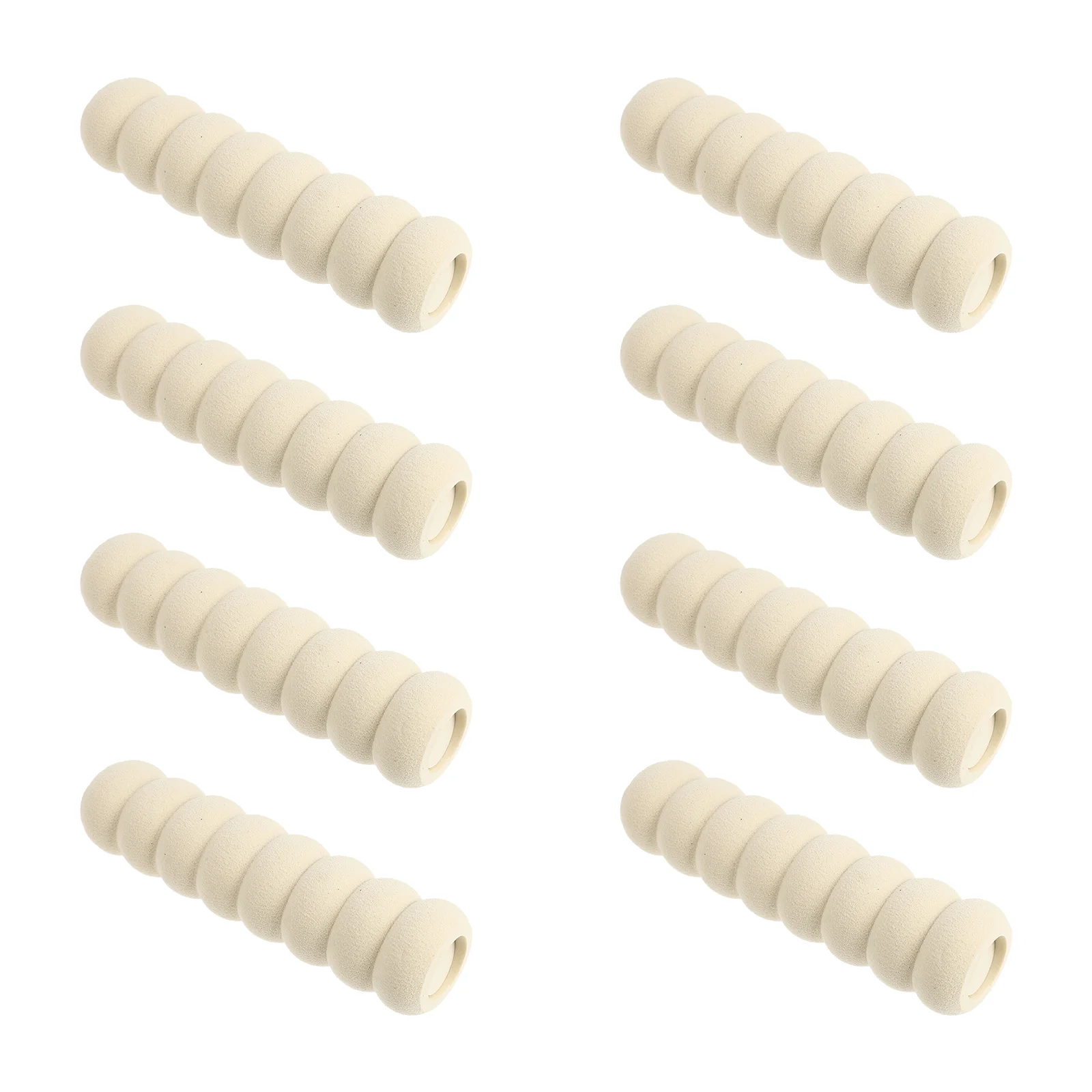 

8Pcs Practical Doorknob Wrap Door Handle Covering Home Door Cover Beige