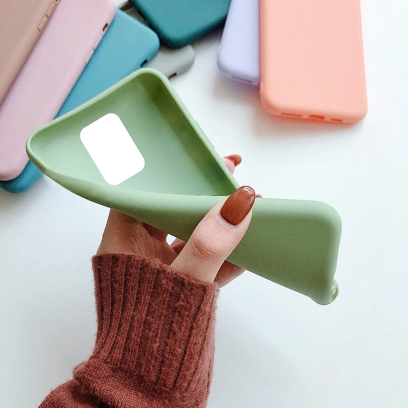 candy silicone phone case for xiaomi redmi note 9 8 10 pro 9s 8t 11t mi 10t 11 lite 5g ne poco f3 x3 gt m3 m4 pro 5g soft cover free global shipping