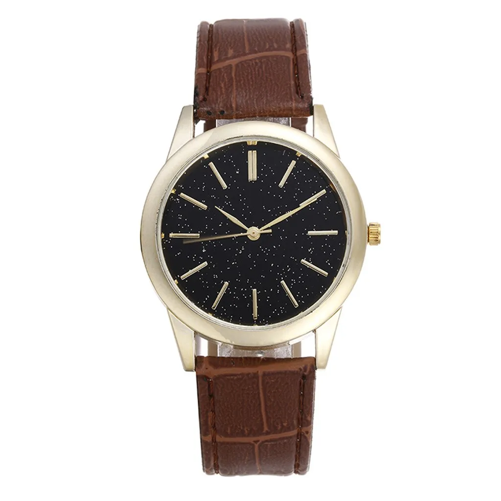 Часы наручные мужские кварцевые с кожаным ремешком брендовые Роскошные модные