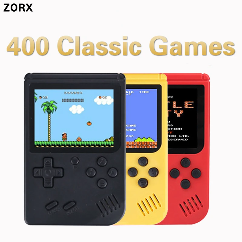 Портативная игровая мини-консоль в стиле ретро 8 бит 3 0 дюйма цветной ЖК-дисплей