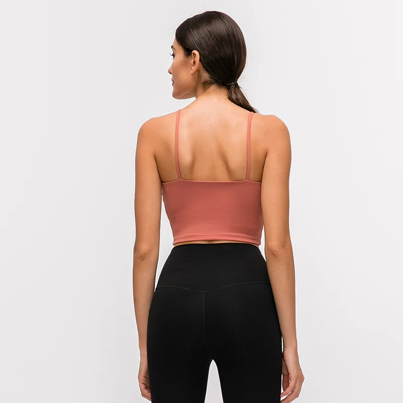 Бесшовный спортивный жилет для йоги новинка 2019 Женский ударопрочный сексуальный