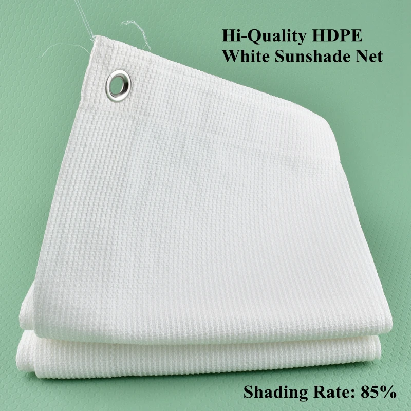 4pcs white 0.58X2.05m Hi-quality White HDPE Anti-UV Sun Shading Net