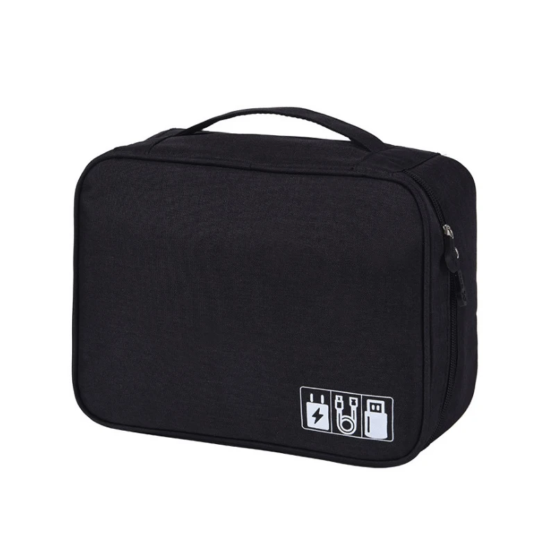 

2020 Travel Cable Bag Portable Digital USB Gadget Organizer Charger Wires Cosmetic Zipper Waterproof Storage Pouch kit Case