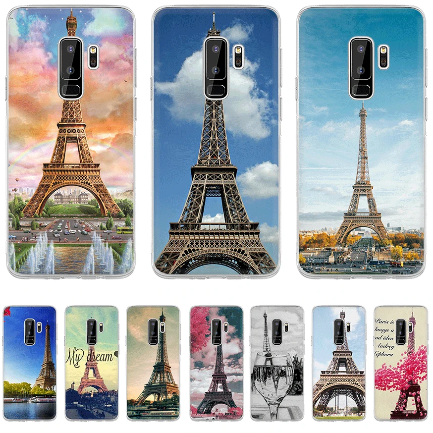 Телефон чехол для Samsung S3 S4 S5 S6 S7 S8 S9 S10E S10Plus Note 8 9 M10 M20 M30 M40 Любовь Париж Эйфелева