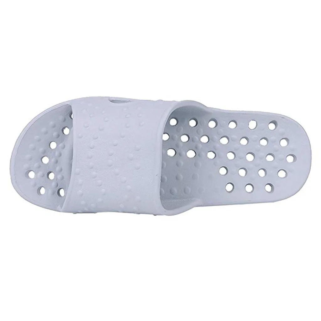 Мужская летняя пляжная обувь с перфорацией нескользящая для ванной домашние