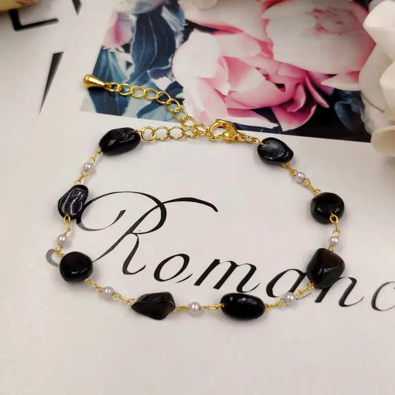 Женский/мужской браслет 5 А золотистый/Серебристый с милым сердцем стиль унисекс