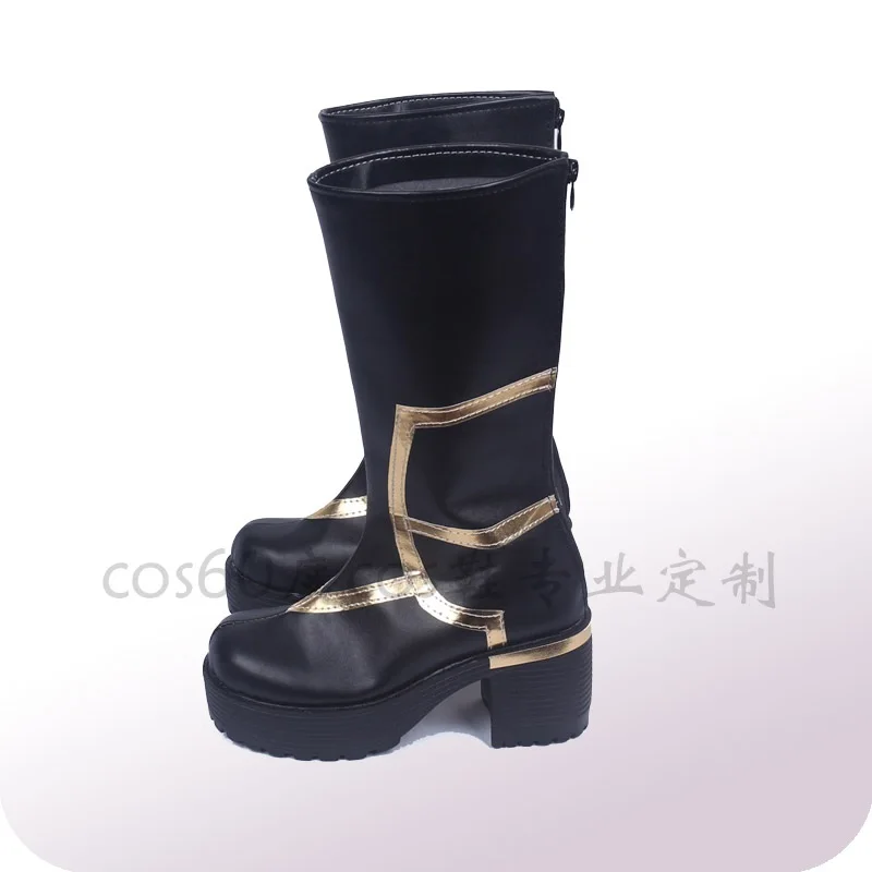 Туфли для косплея Merlin обувь из искусственной кожи на высоком каблуке аниме