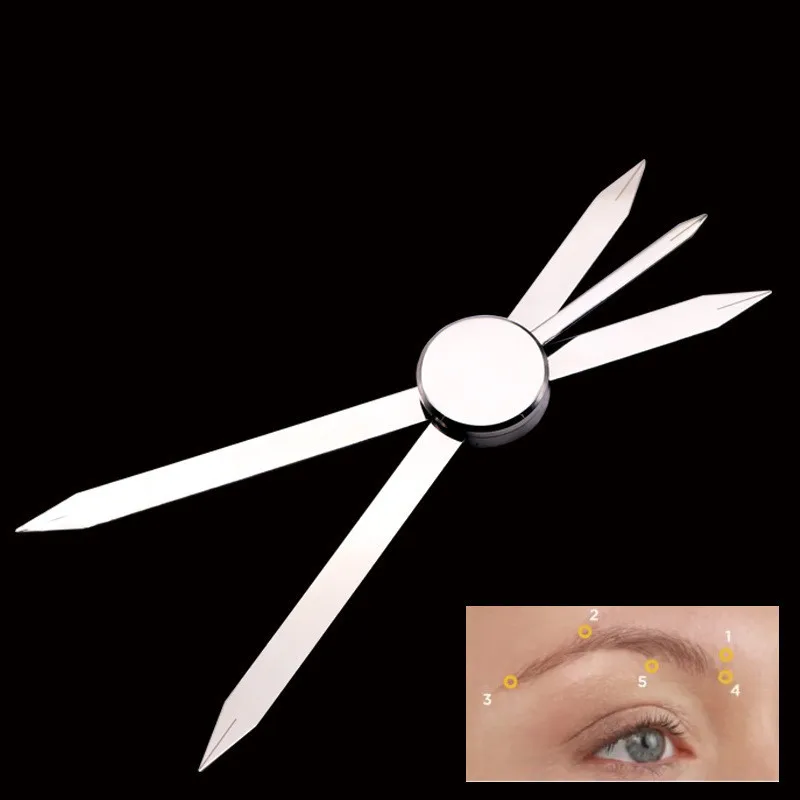 

Tattooing Eyebrow Drawing Tools Compass Guide Template Tools Makeup Shaping Stencils Grooming Tools Eyelashes Accesories