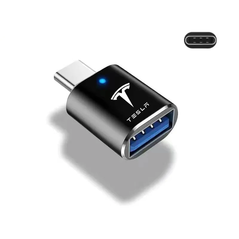 Автомобильное зарядное устройство светильник кой типа C для адаптера USB зарядка