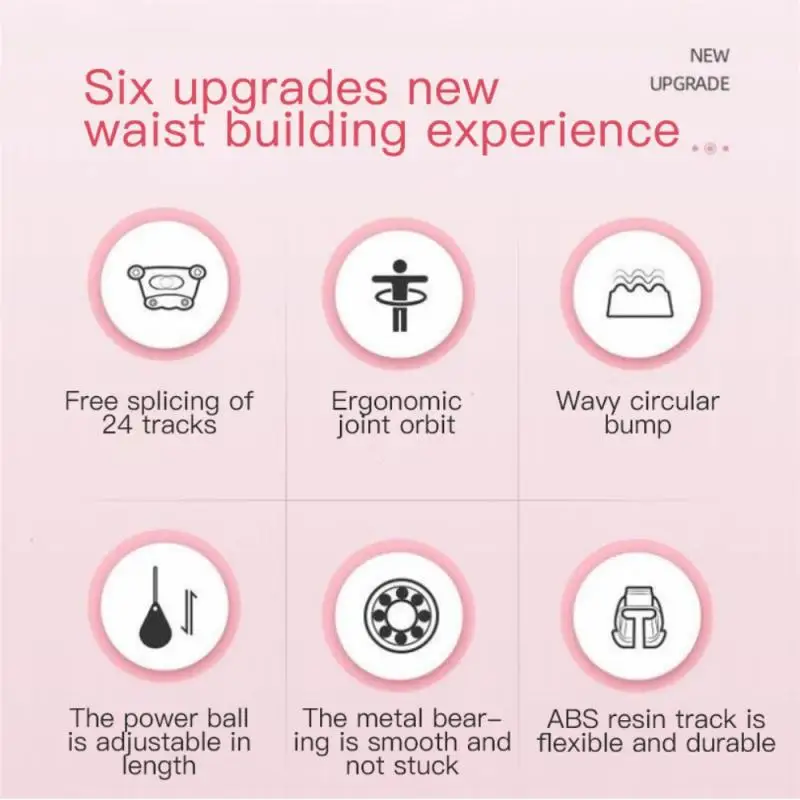 

Intelligent Counting Fitness Sport Ring Smart Sport Ring Adjustable Thin Waist Hoop Fitness Equipment Home Training Dropshipping