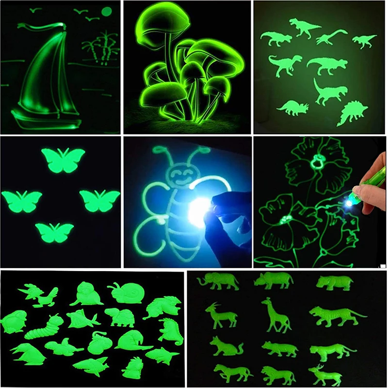 Light Up Drawing Board Portable Pad for Kids Educational Magic Draw with Lights Fun and Developin | Компьютеры и офис