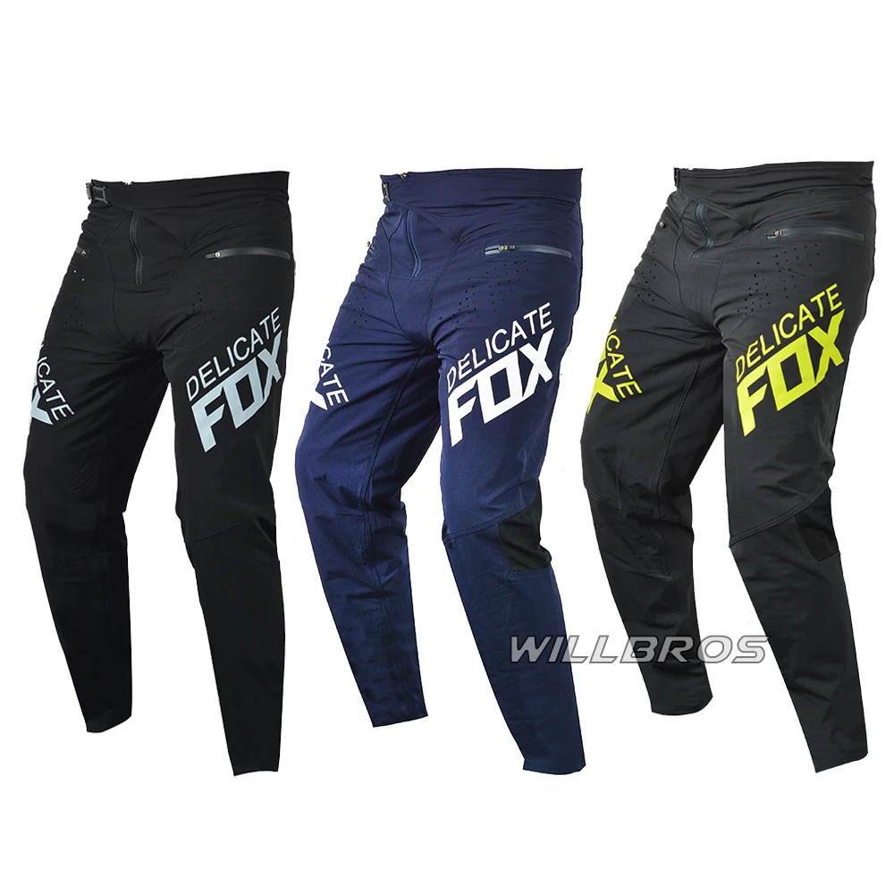 Delicate Fox Motocross Pants Mens Racing Trousers Pantalones MX Dirt Bike ATV Off-Road UTV Motorcycle Riding Cycling All Seasons |
