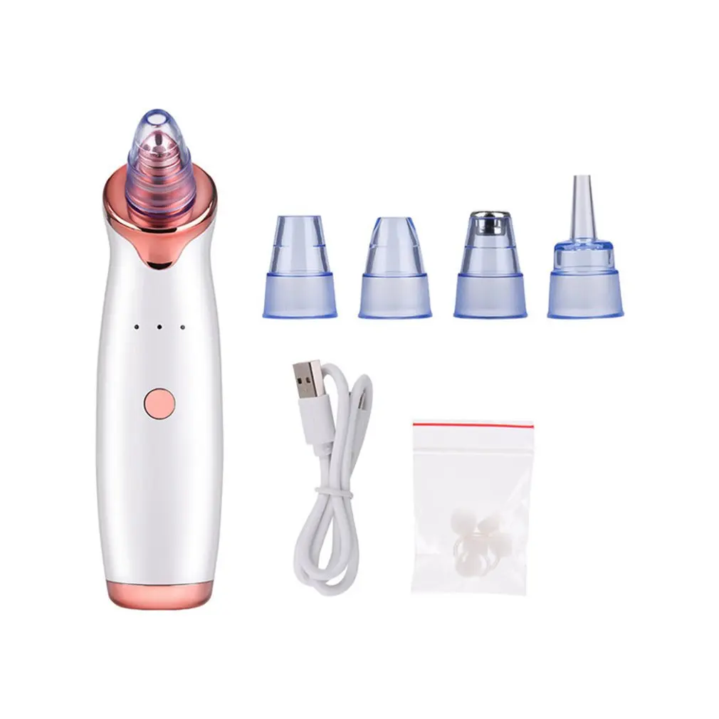 

Blackhead Black Head Remover Nose Facial Cleansing Vacuum Suction Pore Cleaner Spot Acne Pimple Remover Face Skin Care Tool