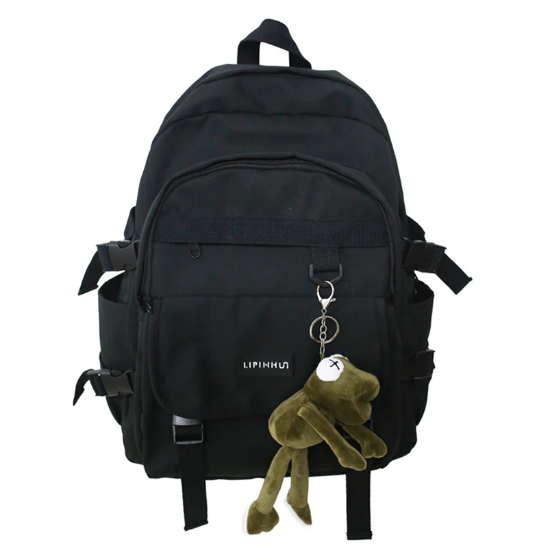 

Backpack 2020 New School Bag Female College Student Campus Wild High School Student Junior High School Student Backpack Wild