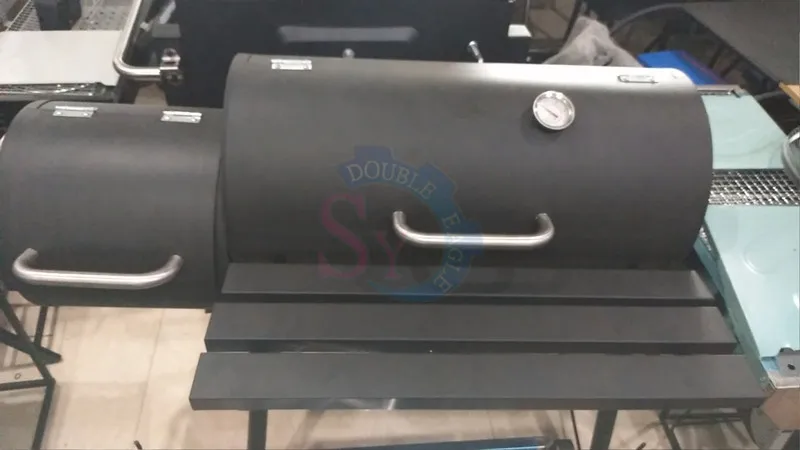 Лидер продаж домашняя уличная тележка черный самодельный масляный барабан