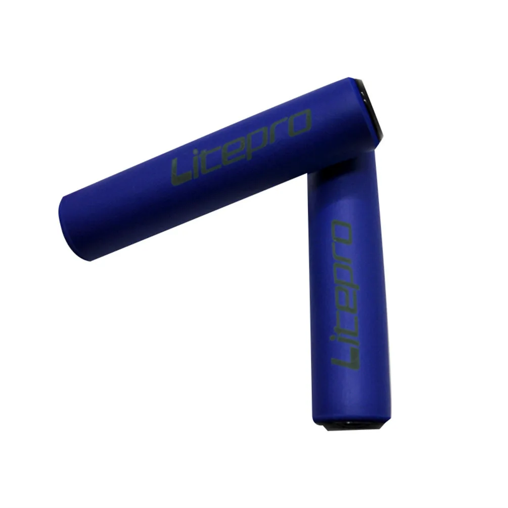 

Litepro Anti-skid Handlebar Grips 412 Silicone Rubber Mountain Bike Shock Absorbing Folding Bicycle Sponge Handle Bar Cover