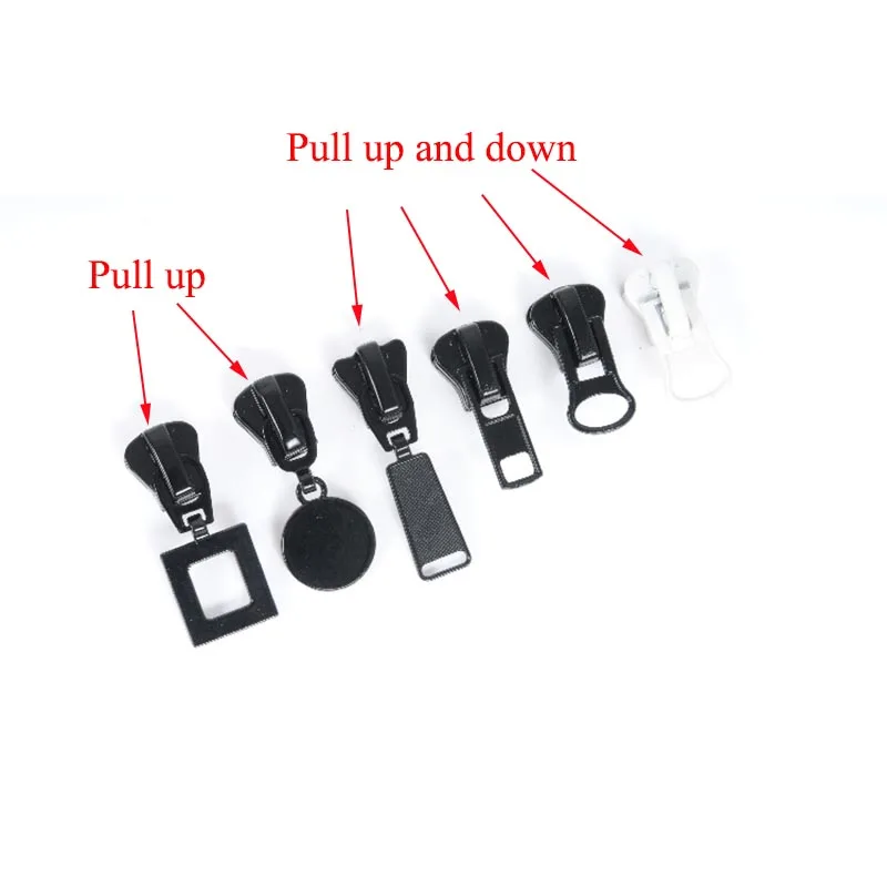 Meetee 5 шт./набор 8 # молния головной ползунок для застежка смолы пальто рюкзак