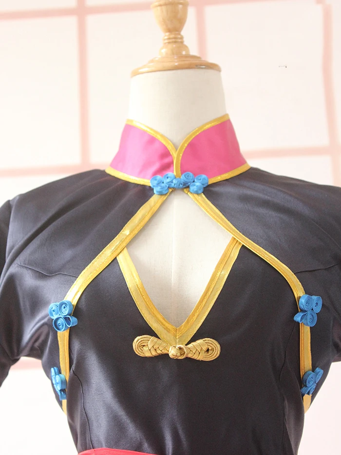 [Настройка] Fate Grand Order FGO Shuten-douji zombie Косплей Костюм Zombie Shuten Douji Cheongsam костюм на Хэллоуин для женщин F