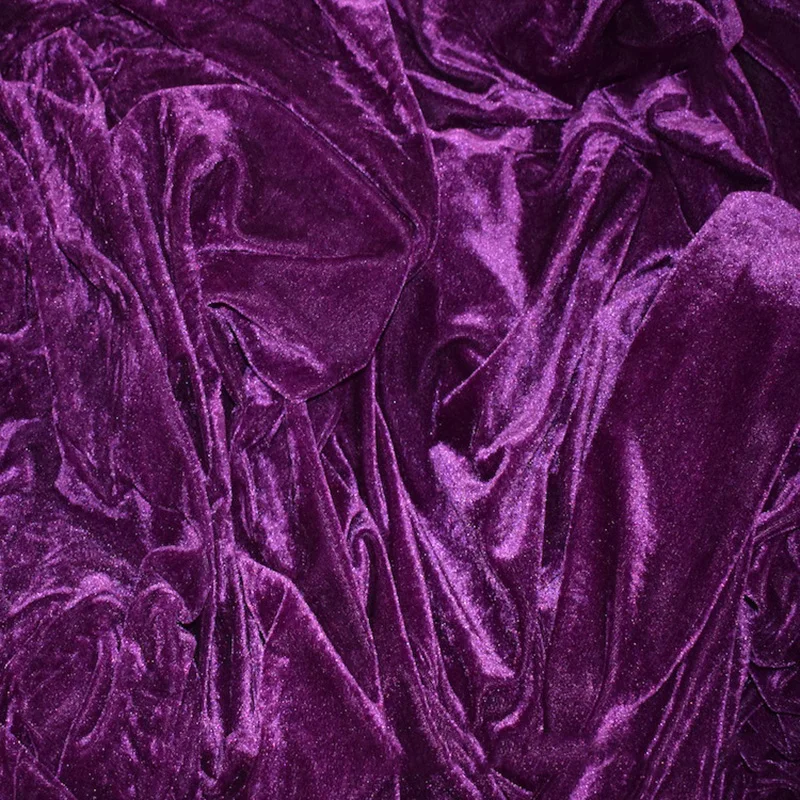 Dark purple 50*160 см золото бархат Конференции на толстом каблуке черный фон красная ткань декорированная скатерти шторы ткань, аксессуары для DIY - Цвет: Dark purple