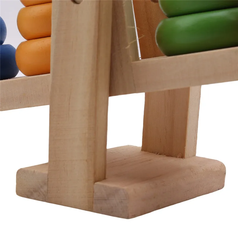 

Wooden Clown Rainbow Stacker Seesaw Balance Scale Board Balancing Game Kids Early Education Toys For Children