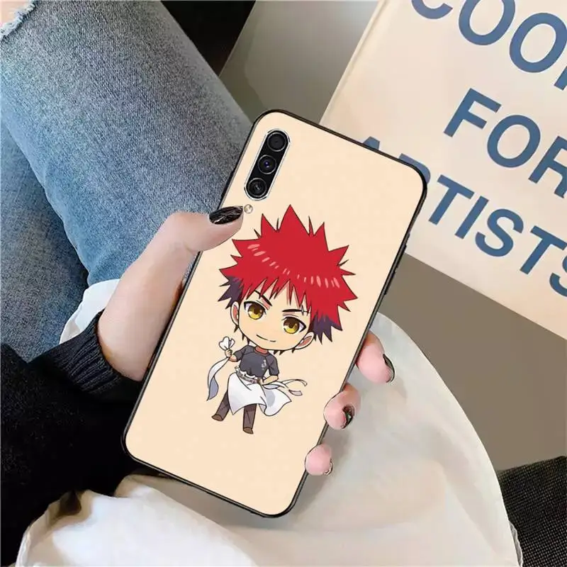 

Food Wars Shokugeki No Soma anime Phone Case For Samsung galaxy S 9 10 20 A 10 21 30 31 40 50 51 71 s note 20 j 4 2018 plus