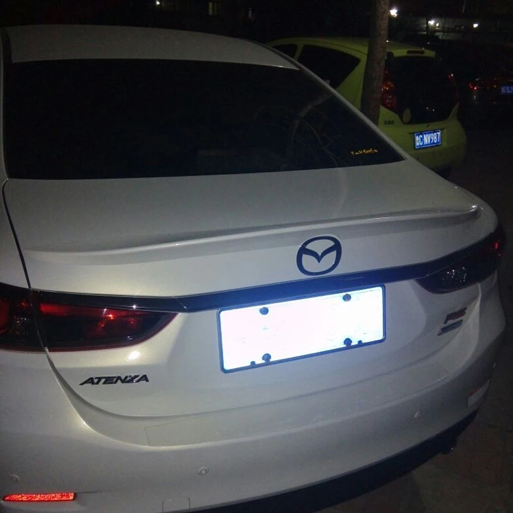 Для Mazda 6 ABS Праймер Автомобильный задний спойлер крыло для Atenza 2014 2016|spoiler wing|rear lip
