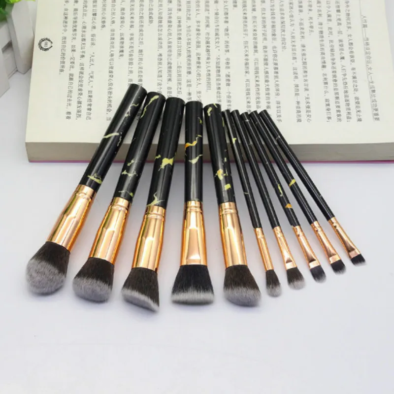 10 шт кисти для макияжа многофункциональные консилер тени век основа 2019 набор