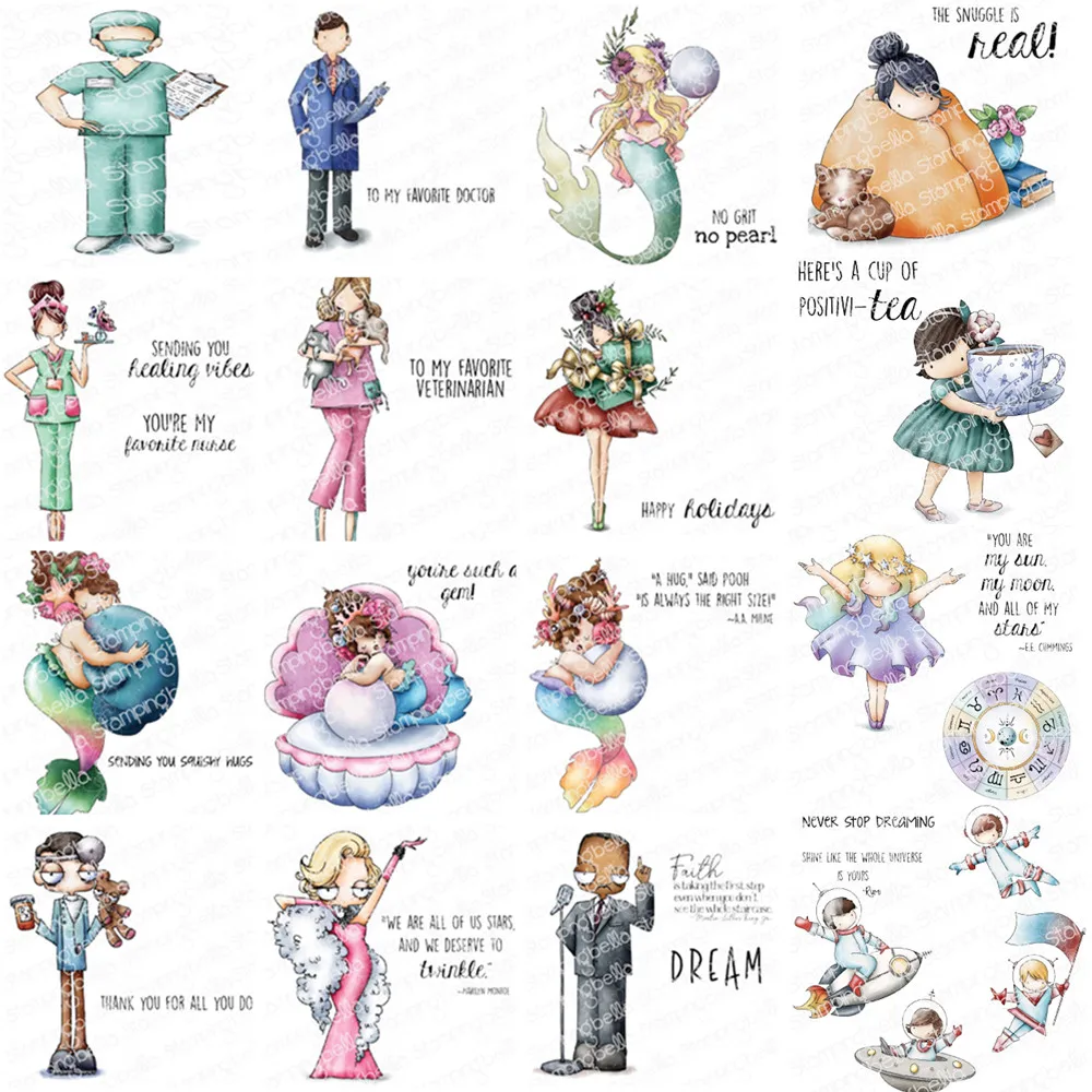 Новый прозрачный штамп/печать для скрапбукинга своими руками/декоративные