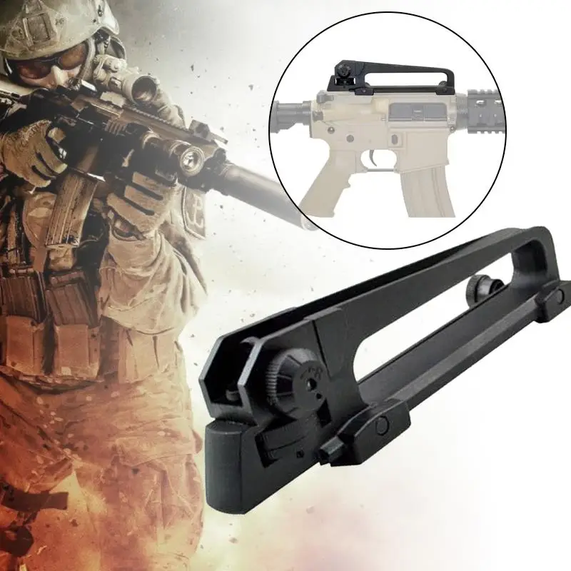 

Ar15 M4 M16 Tactical Rear Front Sight Carry Handle PicMount Detachable Adjustable LOW Profile Quick Release Mount