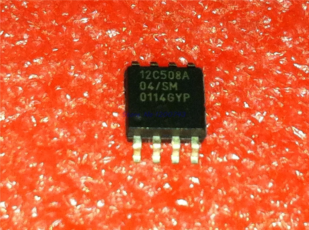 10pcs/lot PIC12C508 PIC12C508A-04I/SM 12C508A 12C508A-04I/SM SOP-8 8-Pin 8-Bit CMOS Microcontrollers | Электронные компоненты и