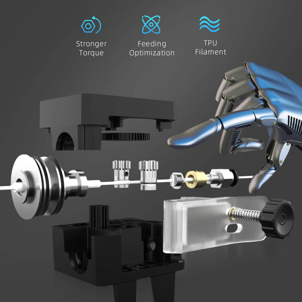 ANYCUBIC 4Max Pro 2.0 New FDM 3D Printer Impresora 3D Printing DIY 3D Printers Free Gift: 0.5Kg PLA