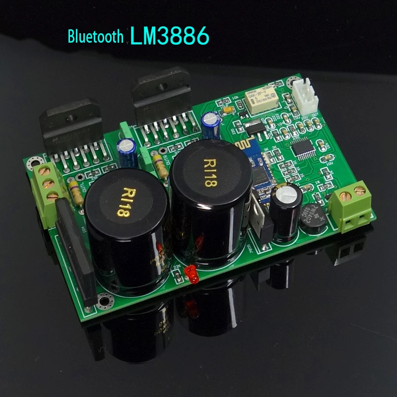 Усилитель мощности KYYSLB 220 В 68 Вт * 2 CSRQCC3008 Bluetooth 5 0 LM1875 LM3886 канала HIFI 30 4 8