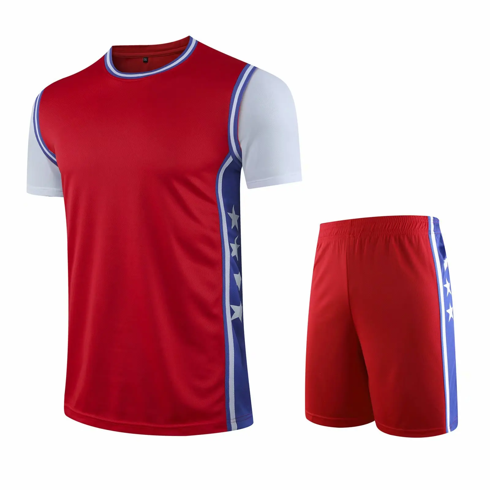 2019 США баскетбольная майка комплект Для мужчин дышащая пустой баскетбол в
