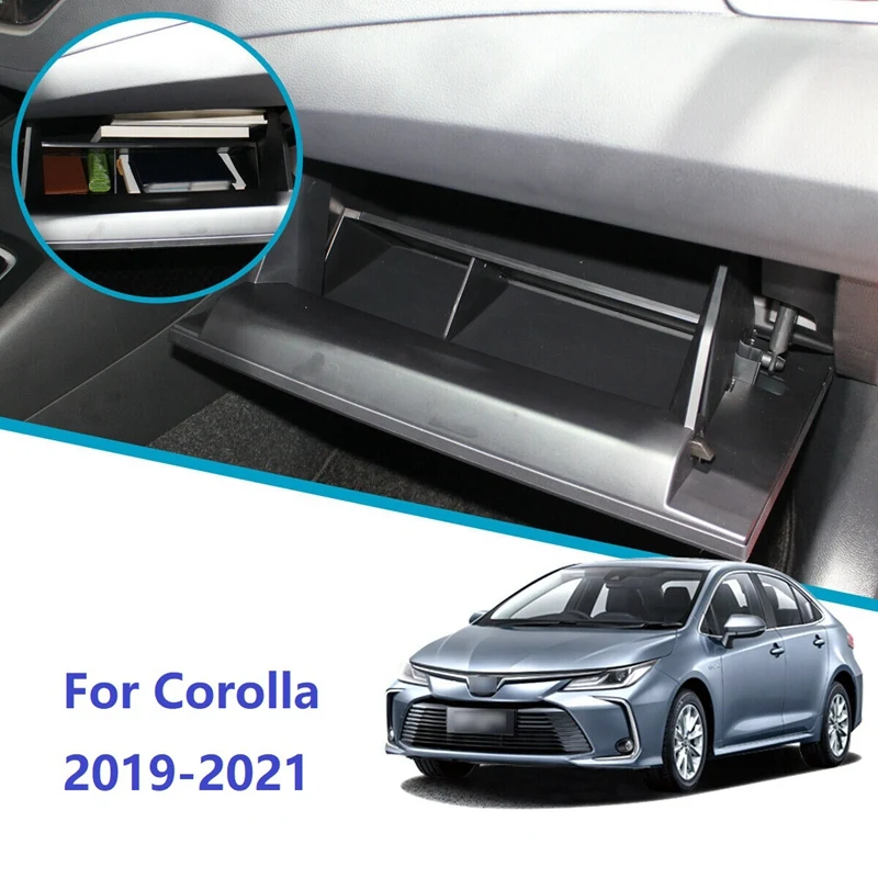 

Car Glove Box Interval Storage Box for Toyota Corolla 2019-2021 Co-Pilot Storage Box Partition Tidying Accessories