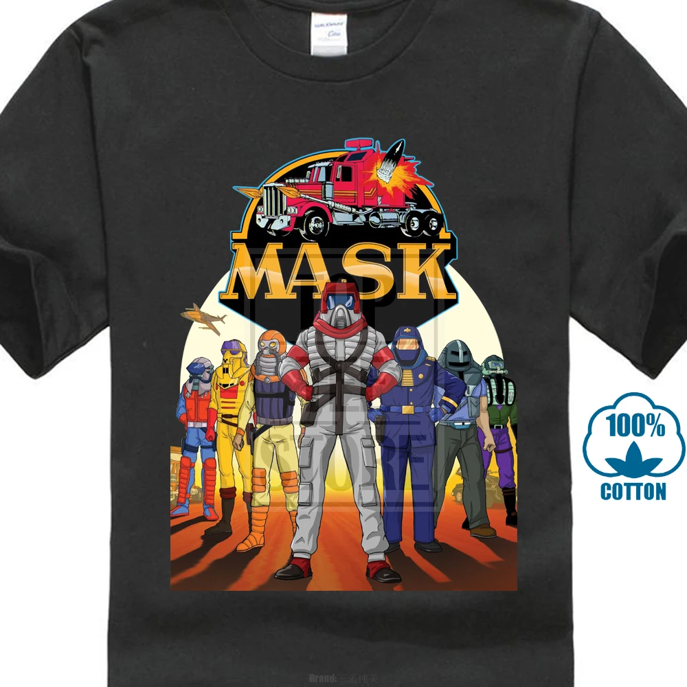 Новинка 2017 года маска Классический Винтаж мультфильм фильм 3D печатных Мужская 100%