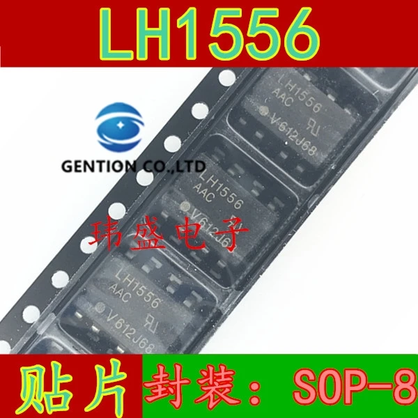 

10 шт. LH1556 светильник муфта LH1556AAC твердотельные реле патч лапками углублением SOP-8 Фотоэлектрические муфта запас в 100% новый и оригинальный