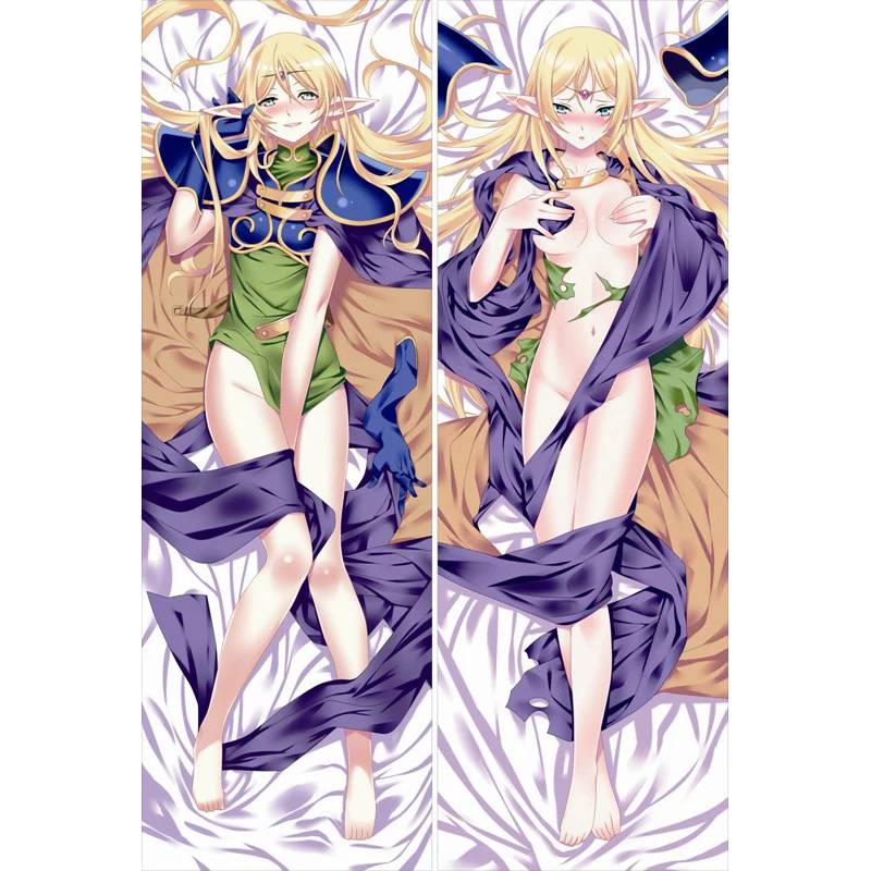 Anime Record of Lodoss War Dakimakura Cover Character Girl Deedlit Long Hugging Body Pillow Case