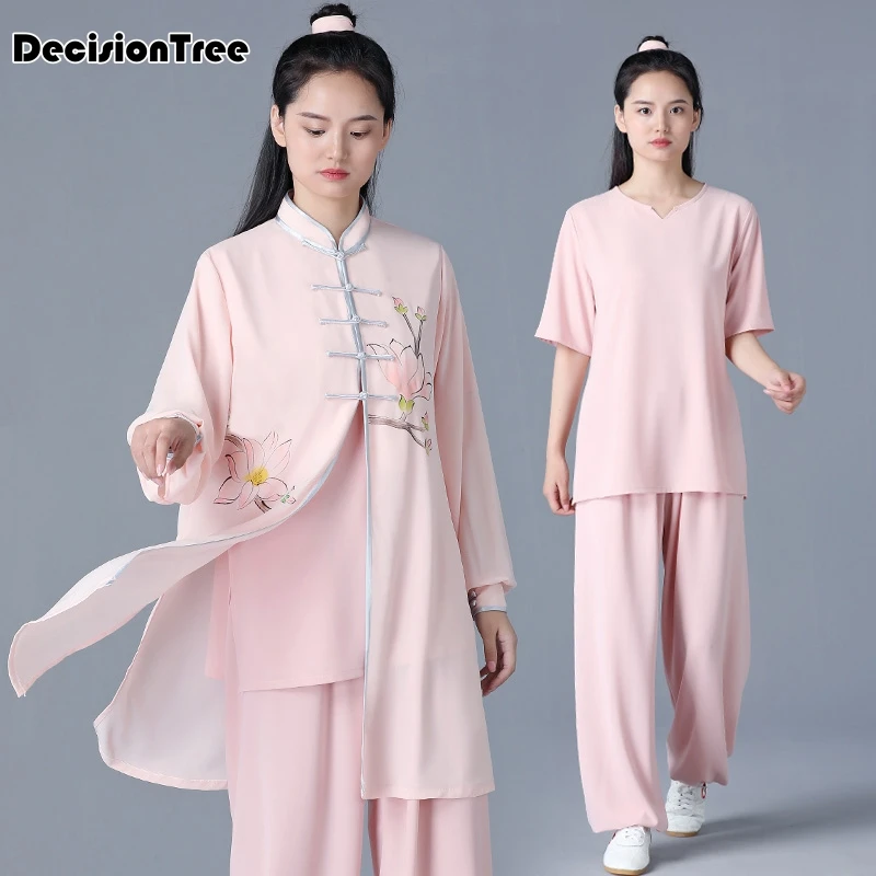 2021 wudang taoist robe tai uniform chinese kung fu clothing      wing   -    