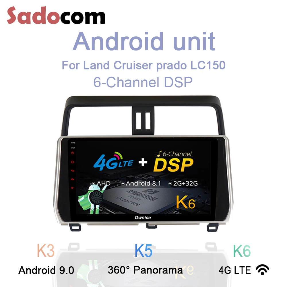 Автомобильный DVD плеер 10 1 дюймов DSP Android 9 0 4 Гб ОЗУ 8 ядер Авторадио аудио