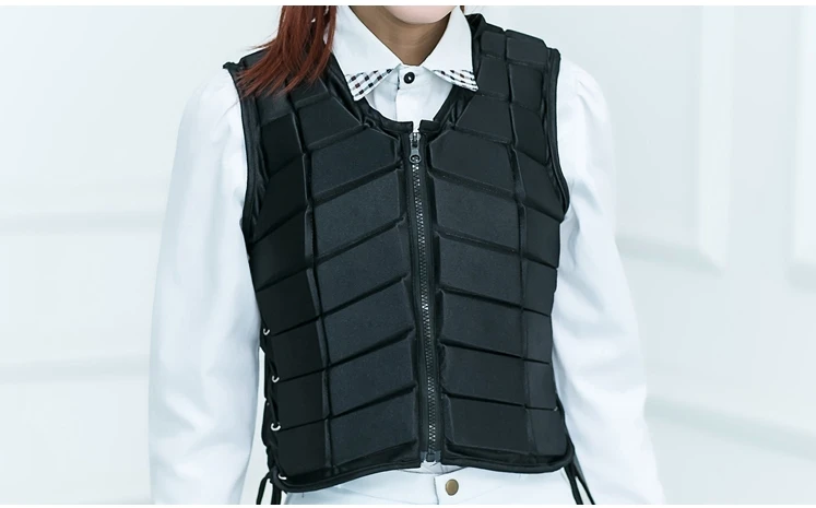 

Unisex Vest Body Protective Sports EVA Padded Equestrian Horse Riding Outdoor Accessory Damping Safety Eventer Rider Armor