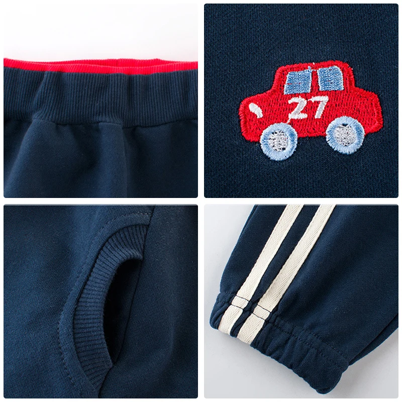 

HH Kids Boys Pants 2021 Spring Cartoon Sweatpants Baby Boy Sport Pants Autumn Kids Clothes Trousers Cotton Clothes For Teenagers