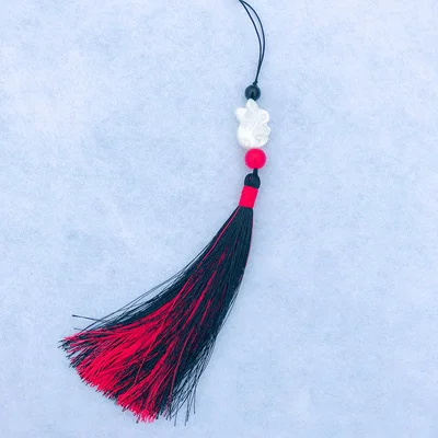 Аниме Grandmaster of Demonic Cultivation Mo Dao Zu Shi Rabbit Tassel подвеска реквизит косплей брелок для ключей подвеска игрушка подарок - Цвет: Set-1-a