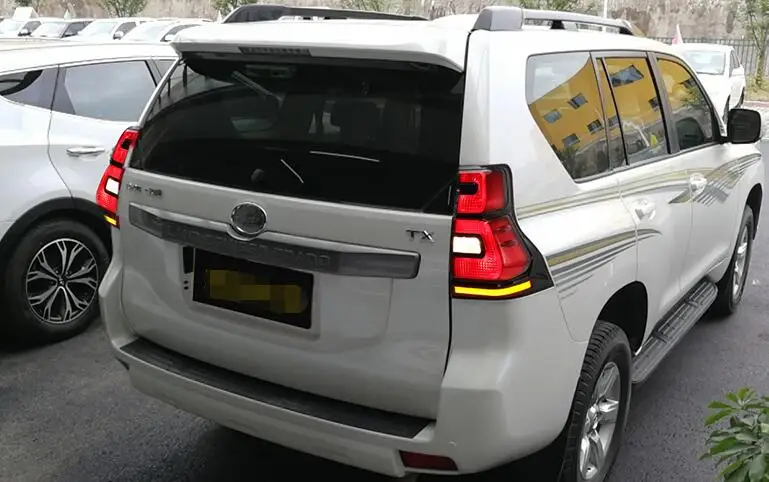 Для Toyota LAND CRUISER PRADO LC150 GRJ150 TRJ150 2011 ~ 2017 светодиодный задний бампер задсветильник