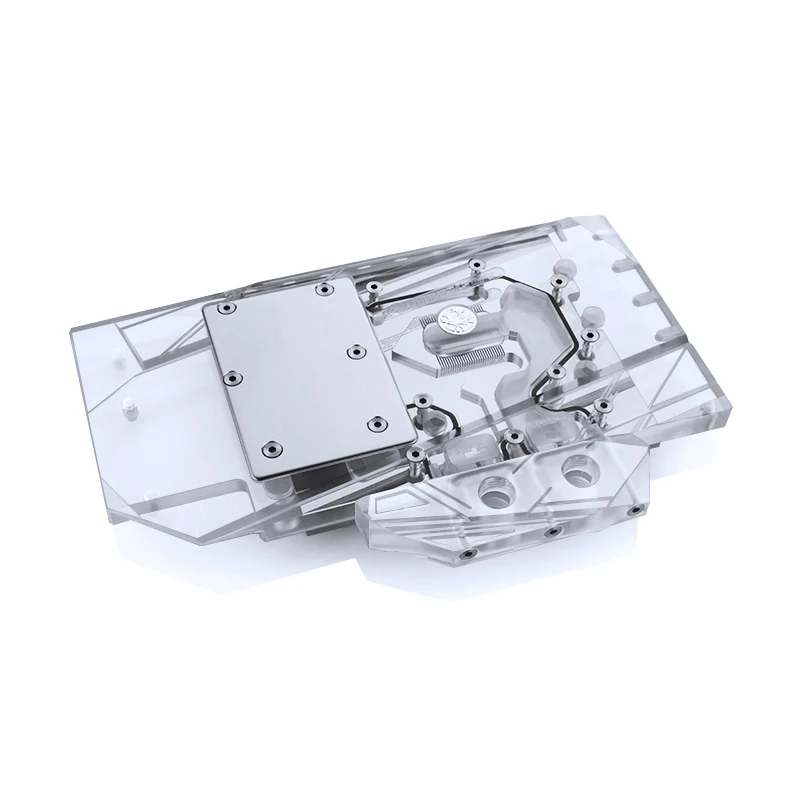 Водяной блок Bykski для Dataland Power Color 5700XT Red Devil /Dragon GPU Cooler A-DL5700XTDEVIL-X | Компьютеры и офис