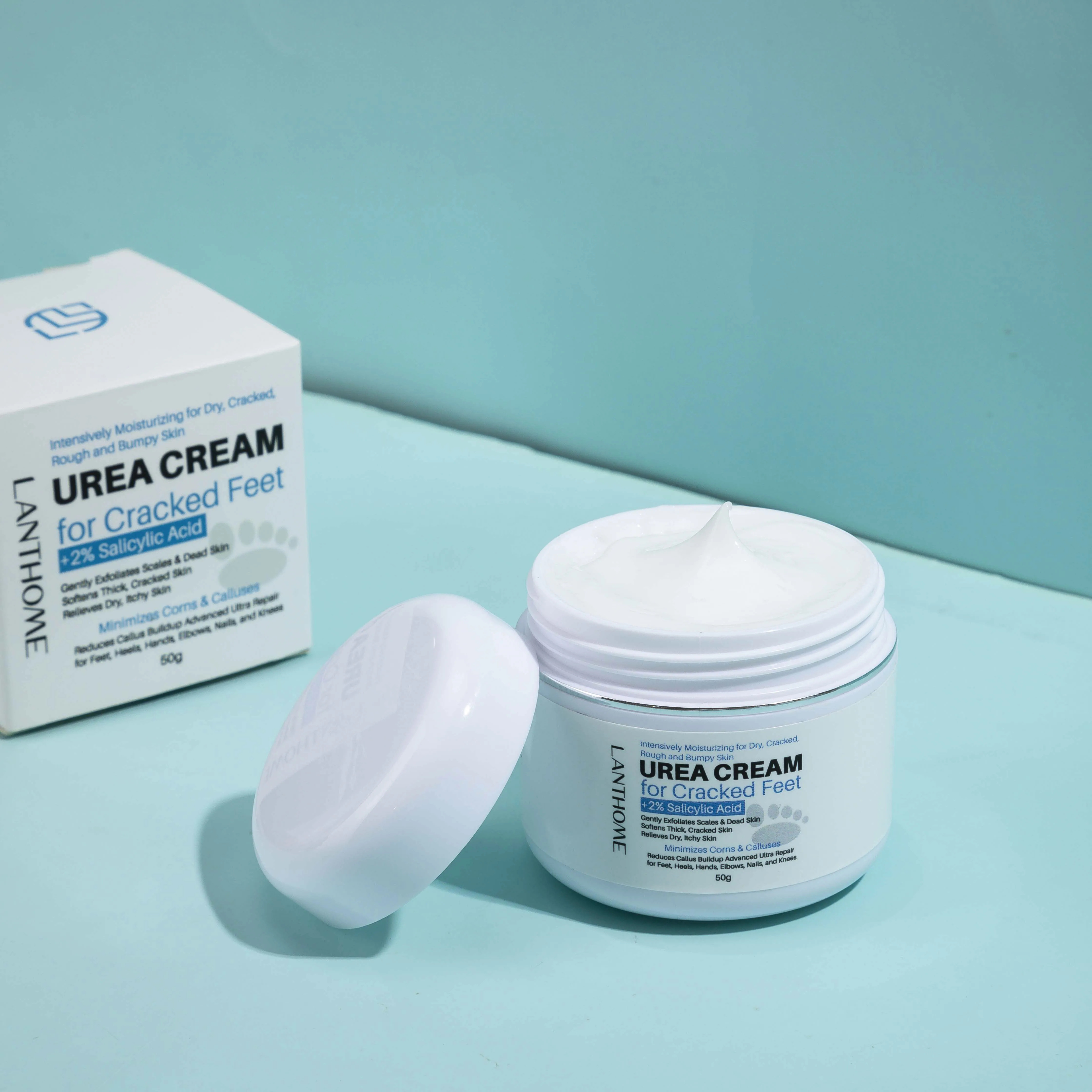 Отшелушивающий крем Lanthome для ног Urea отшелушивающий омертвевшей кожи