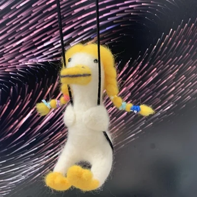 Готовые Ins качели утка шерсть иглопробивной войлочный Набор для 2021 Модный чехол