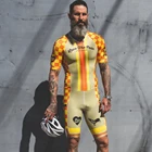 Костюм для велоспорта Love The Pain, костюм для триатлона, дышащая одежда для велоспорта с коротким рукавом, Мужская Слитная одежда для велоспорта, Комбинезоны