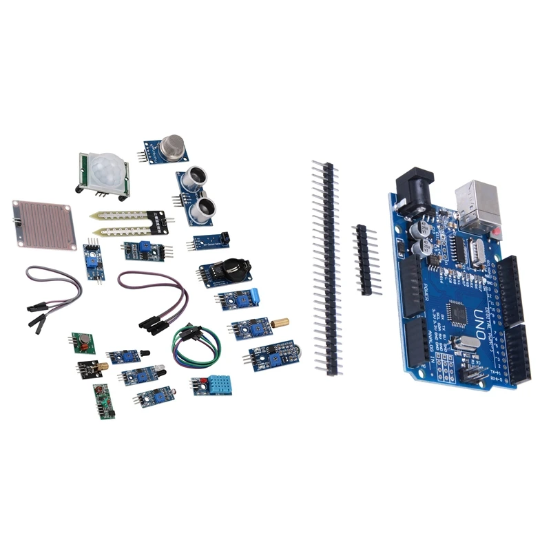 1 комплект новый Стартовый Комплект UNO R3 мини макетная плата светодиодный