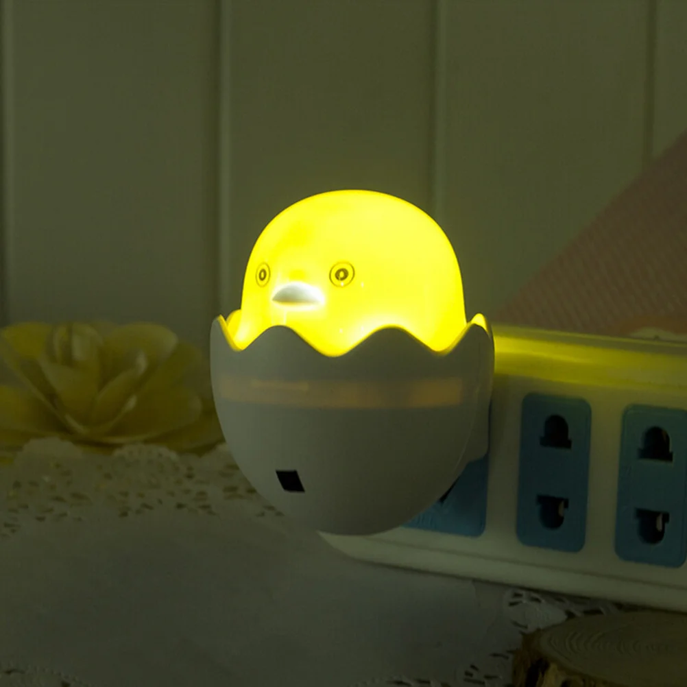 

Little Chick Plug In Night Light with Auto Sensor for Kids Bedroom Nursery Baby Room Bathroom or Hallway (US Plug)